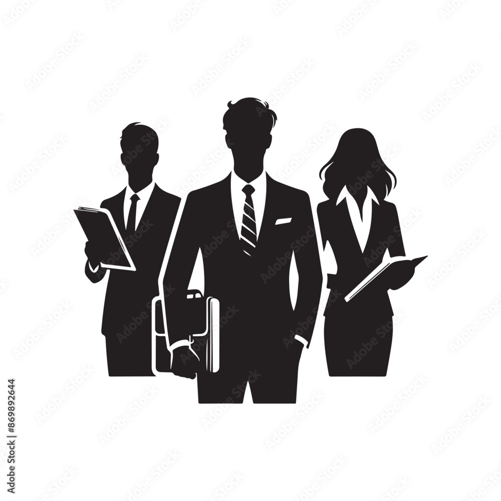 A Group of Business People Male and Female in Many Age on Flat Style Minimal Illustration Set of Vector A Group of Business People Male and Female in Many Age on Flat Style Minimal Illustration Set of Vector
