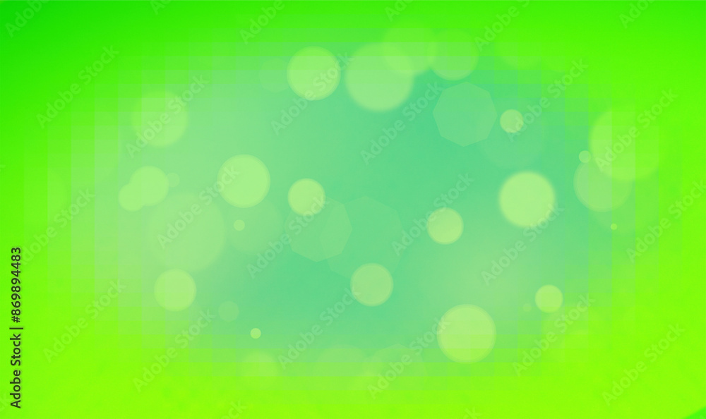 Green bokeh background for Banner, Poster, celebration, event and various design works Green bokeh background for Banner, Poster, celebration, event and various design works