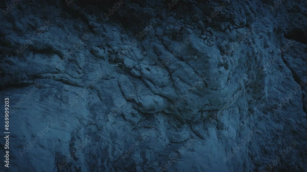 Eroded Coastal Rocks In The Evening Eroded Coastal Rocks In The Evening