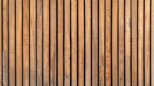 Texture of wooden plank wall background. Seamless pattern of modern wall panels with vertical wooden planks for background.