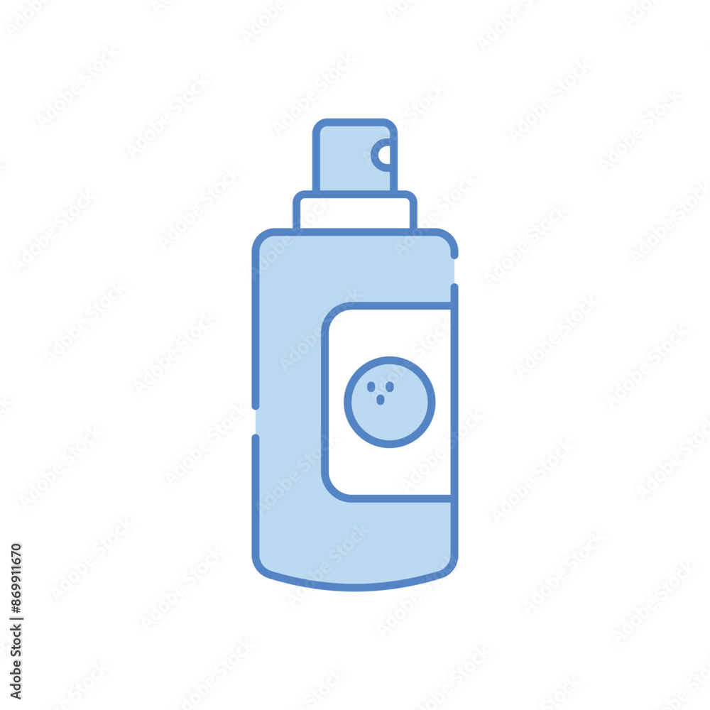 Bowling Ball Cleaner vector icon Bowling Ball Cleaner vector icon