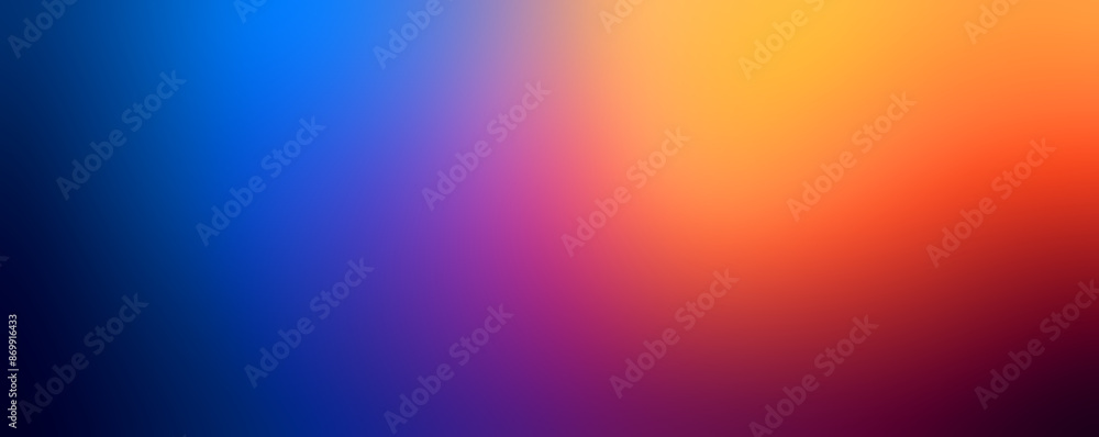 Smooth blue, orange and purple gradient background with a blur effect. Smooth blue, orange and purple gradient background with a blur effect.
