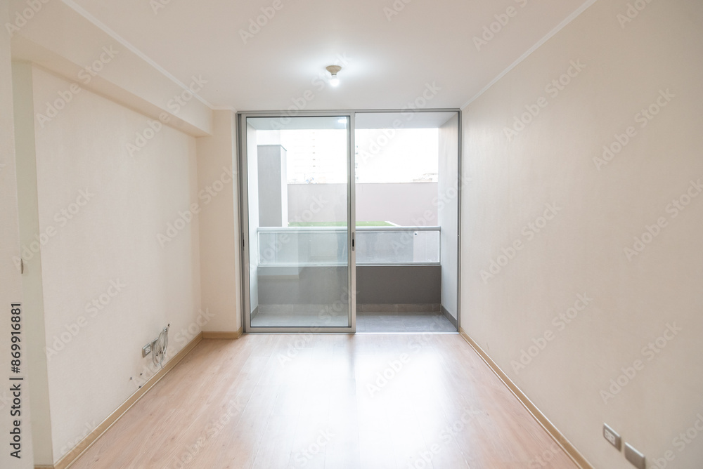 Obraz premium empty room with window