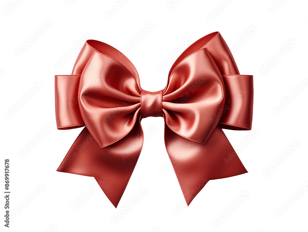 red ribbon bow isolated red ribbon bow isolated