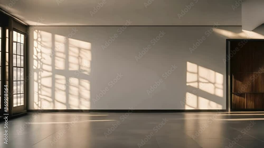 empty room with a window empty room with a window