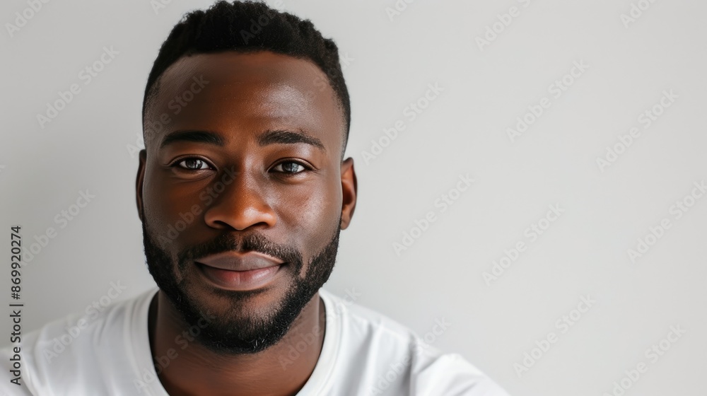 Confident African American Male Portrait Confident African American Male Portrait