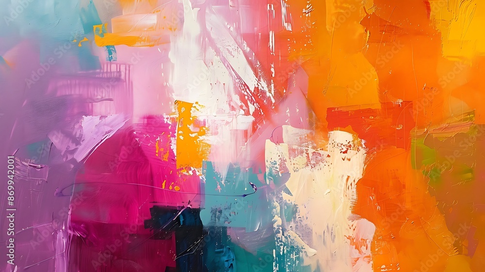 Vibrant hues burst forth from the canvas, each bold stroke of paint adding layers of depth and complexity to the abstract composition. Vibrant hues burst forth from the canvas, each bold stroke of paint adding layers of depth and complexity to the abstract composition.