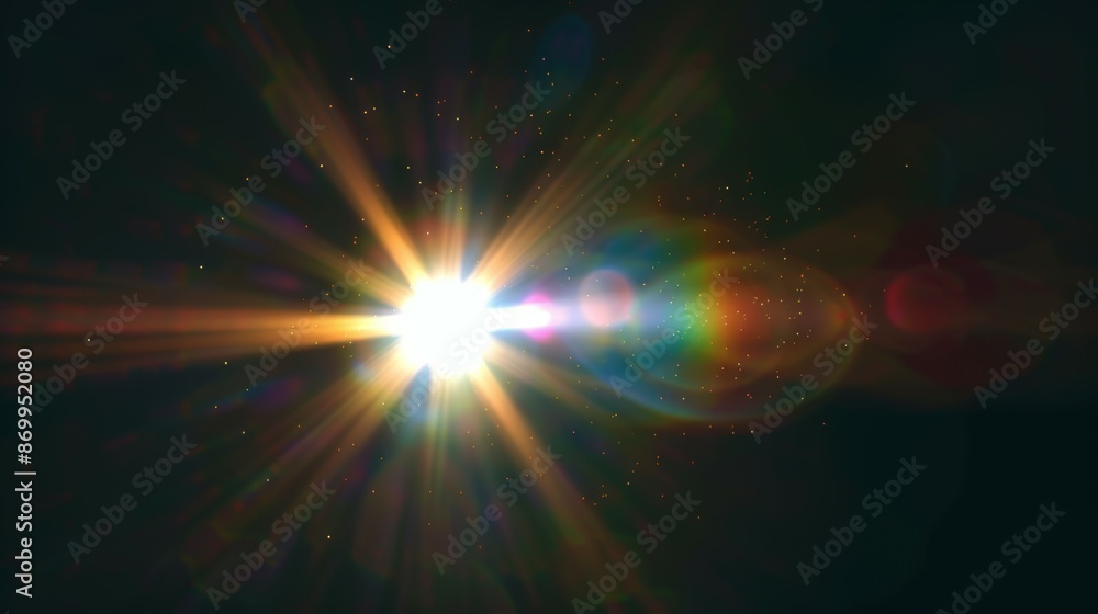 Lens flare effects for overlay designs. Abstract sun burst, digital flare, light lens decoration flash. Blank background Lens flare effects for overlay designs. Abstract sun burst, digital flare, light lens decoration flash. Blank background
