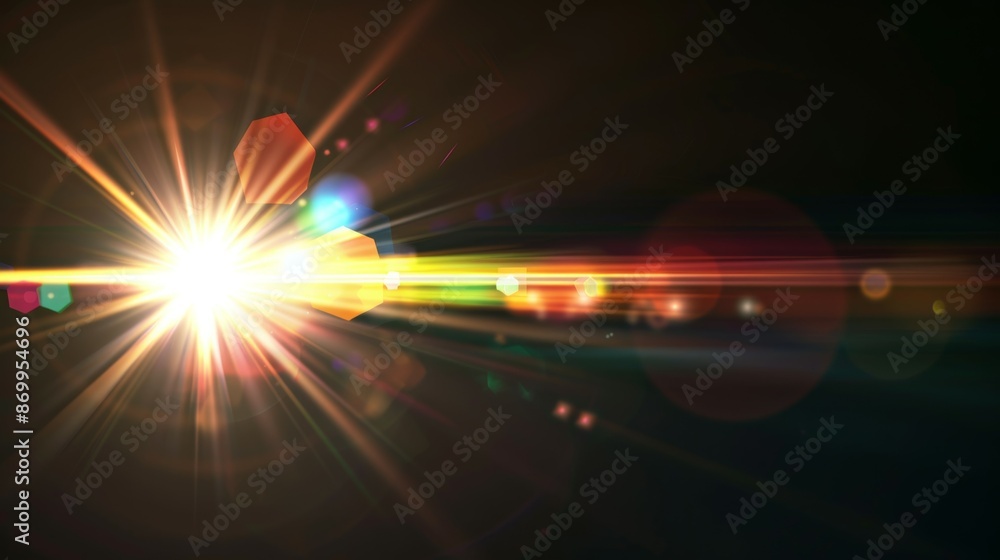 Lens flare effects for overlay designs. Abstract sun burst, digital flare, light lens decoration flash. Blank background Lens flare effects for overlay designs. Abstract sun burst, digital flare, light lens decoration flash. Blank background