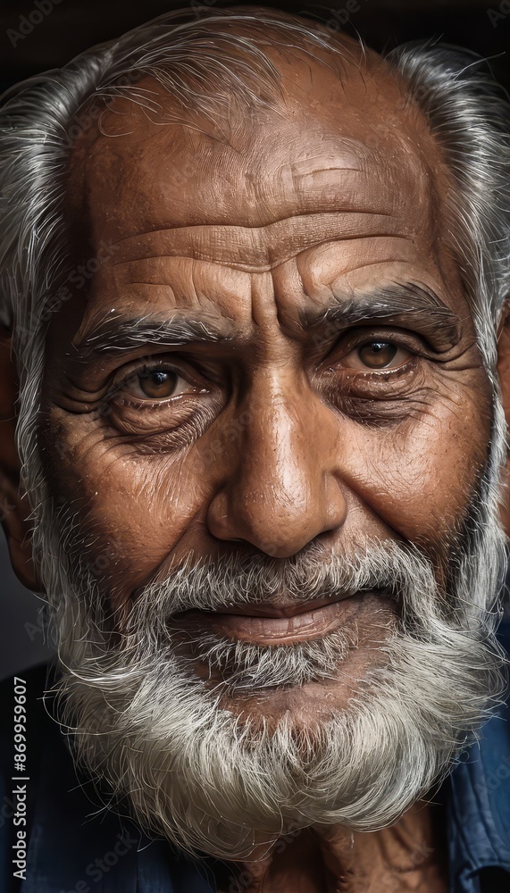 portrait of indian man, old mand from india, male face, old nepalese portrait of indian man, old mand from india, male face, old nepalese