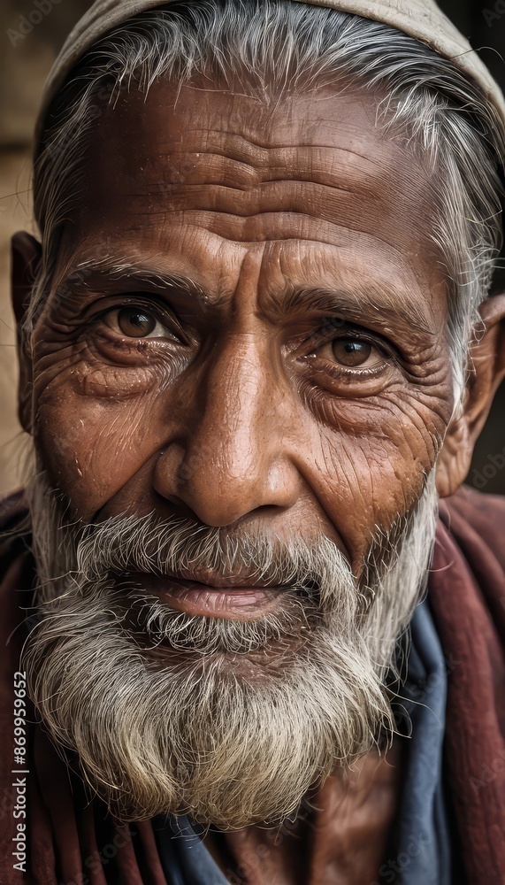 portrait of indian man, old mand from india, male face, old nepalese portrait of indian man, old mand from india, male face, old nepalese