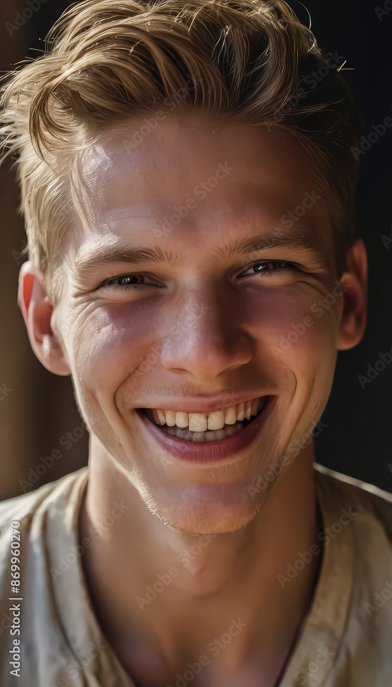 portrait of a happy guy portrait of a happy guy