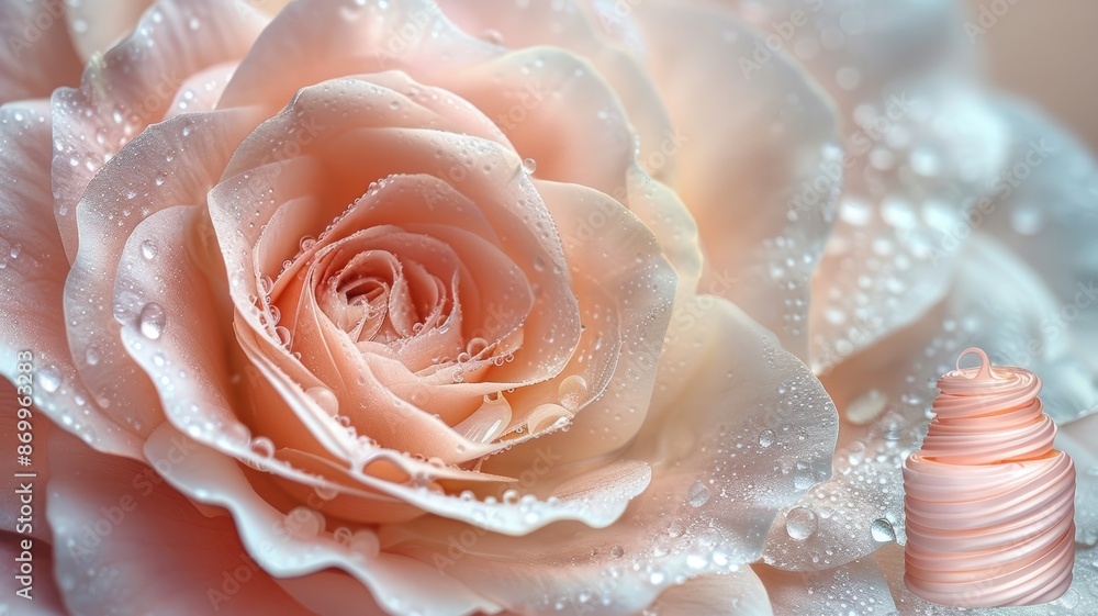 beautiful delicate floral background in pink-peach tones beautiful delicate floral background in pink-peach tones