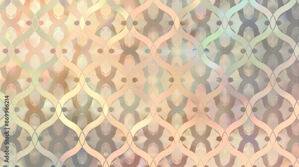 Fototapeta premium Vintage Patterns seamless, geometric design with a subtle gradient in the background