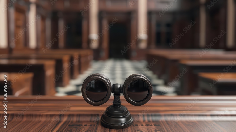 Augmented reality courtroom environments transform into scenes of the crime