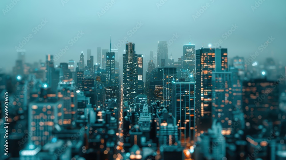 Supernatural AI monitors blend with the cityscape Supernatural AI monitors blend with the cityscape