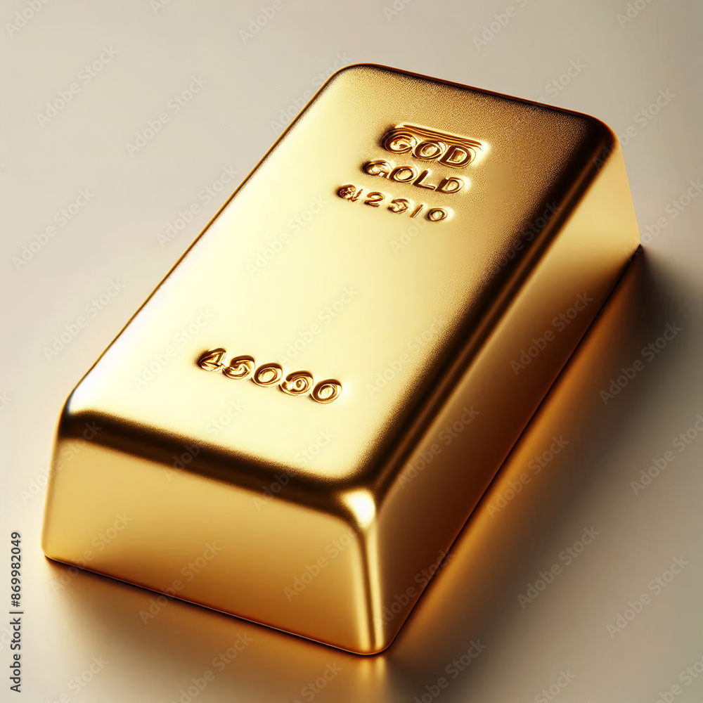 gold bars isolated on white background, generative Ai gold bars isolated on white background, generative Ai