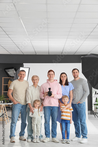 Male photographer with big ...