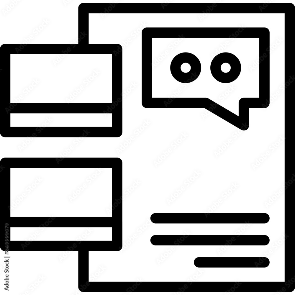 Storytelling Icon Storytelling Icon