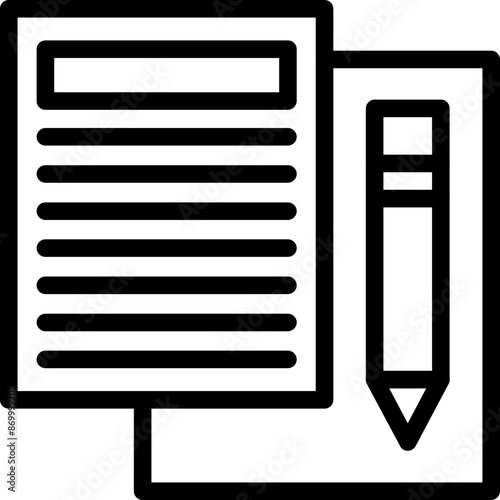 Copy Editing Icon