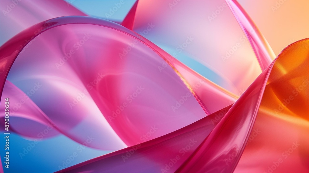 Abstract Colorful Flowing Waves Digital Art Abstract Colorful Flowing Waves Digital Art