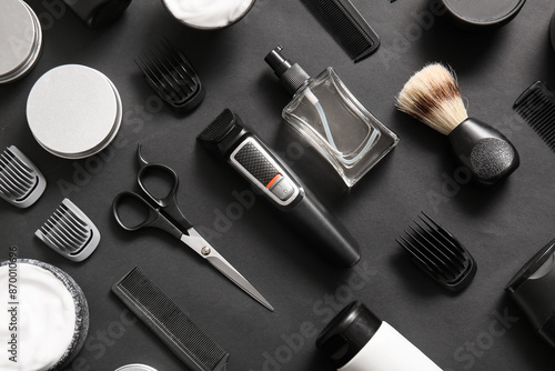 Professional barber tools a...