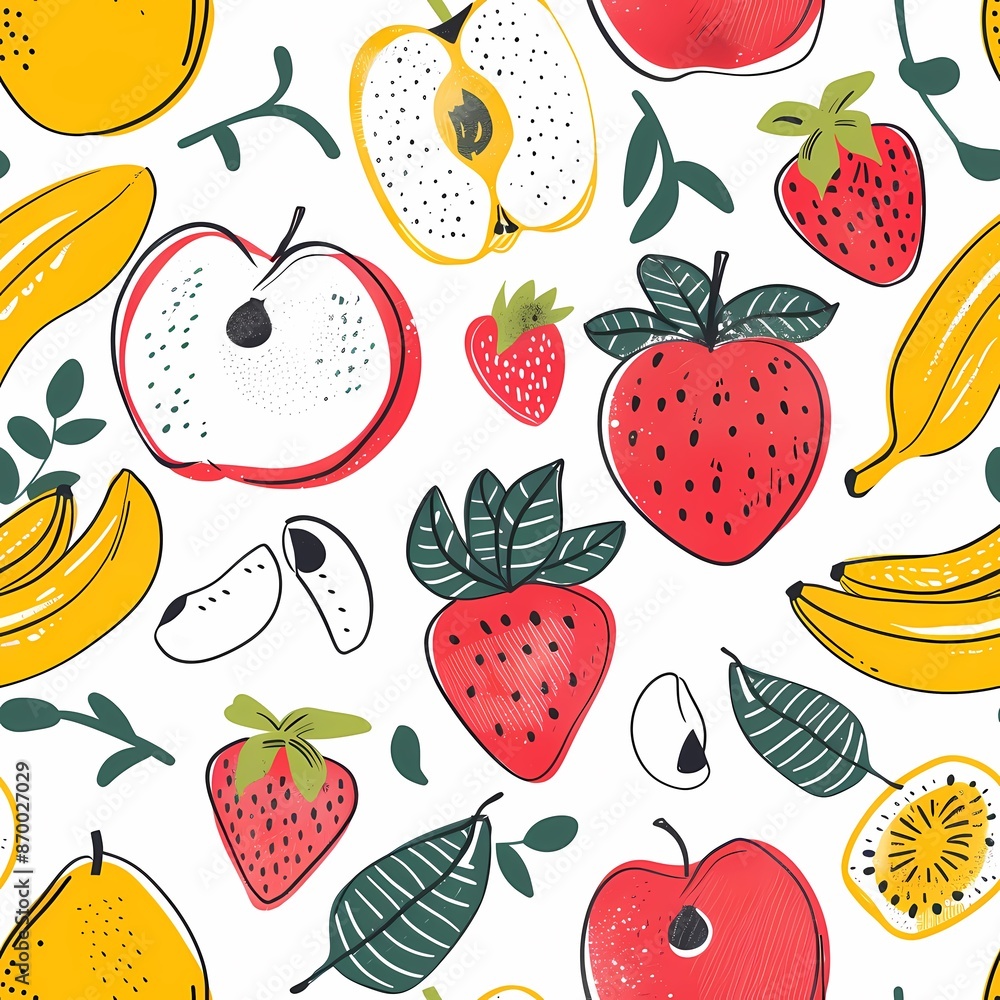 Colorful Fruit Pattern Colorful Fruit Pattern