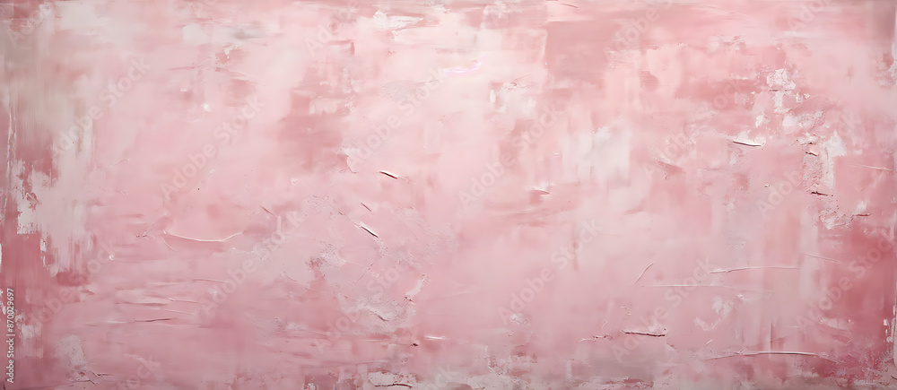 Fototapeta premium Abstract Pink Texture with Creases and Patches 