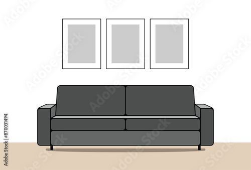 Sofa Concept Illustration