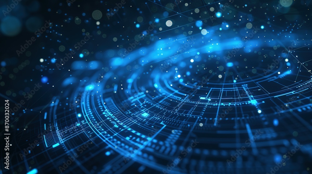 Abstract Digital Technology Background Abstract Digital Technology Background