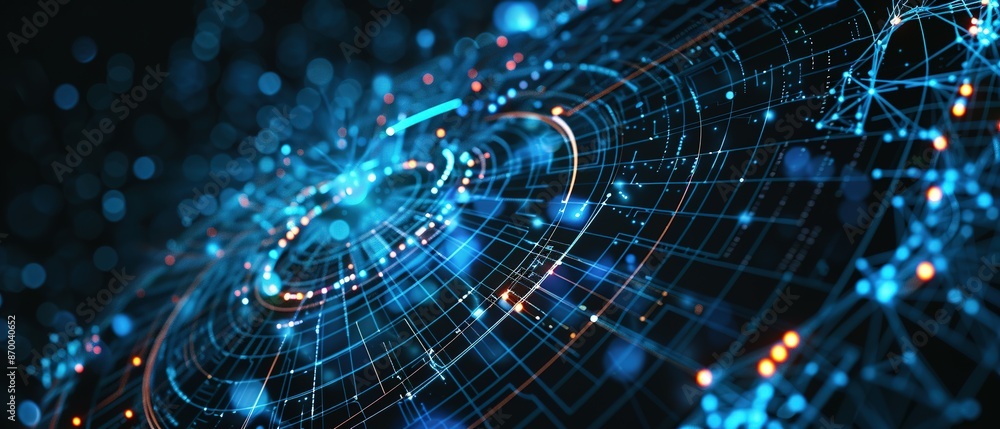 Abstract Digital Network Interface Abstract Digital Network Interface