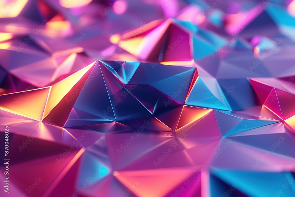 Futuristic crystal background, Ai generated Futuristic crystal background, Ai generated