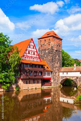 Nuremberg old town in Bavaria, Germany photo