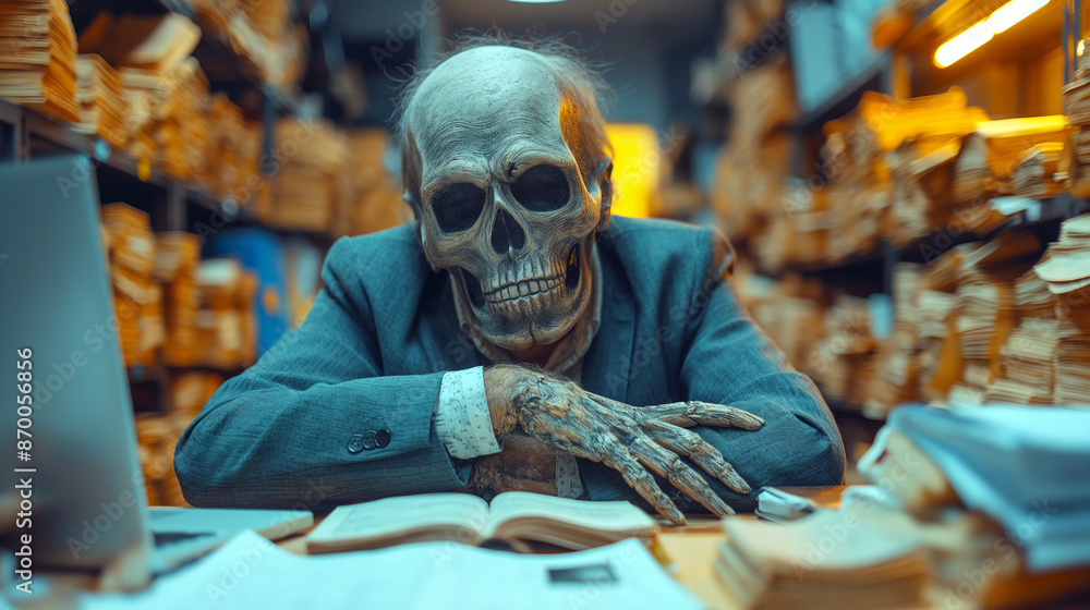 ブラック企業で過労死したビジネスマン ブラック企業で過労死したビジネスマン