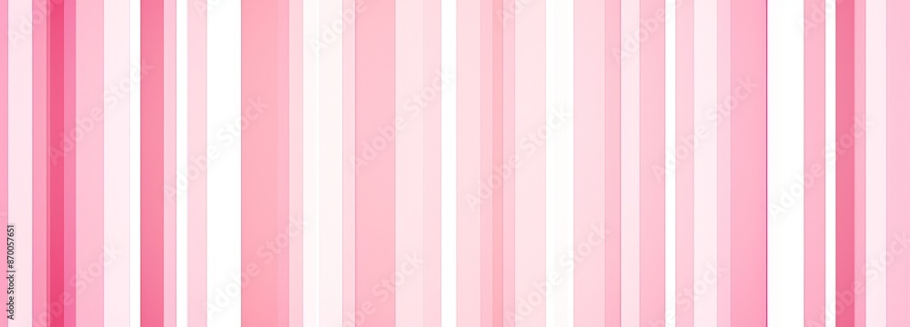 Seamless pattern of overlapping pink vertical stripes creating depth and movement, set against a soft pastel background for a gentle effect. Seamless pattern of overlapping pink vertical stripes creating depth and movement, set against a soft pastel background for a gentle effect.