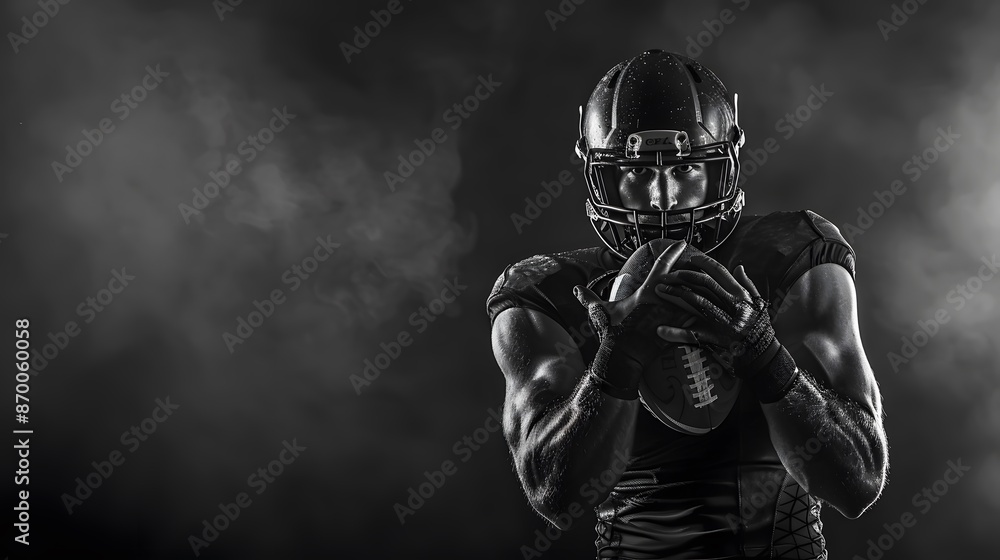 American football player background American football player background