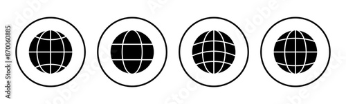 Web icon set. go to web icon. web click icon