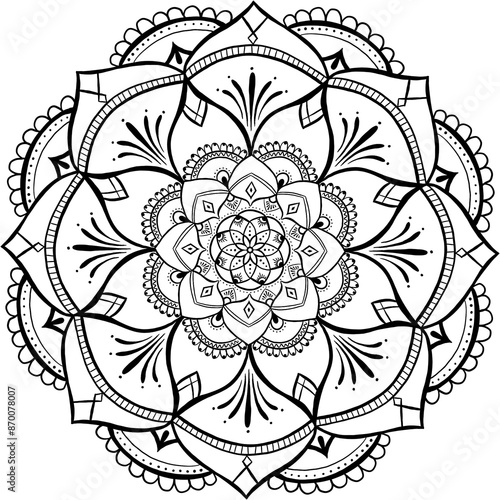 Ilustración Mandala