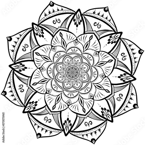 Ilustración Mandala