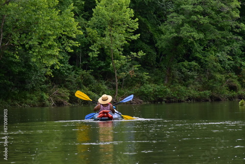 Raft on a River