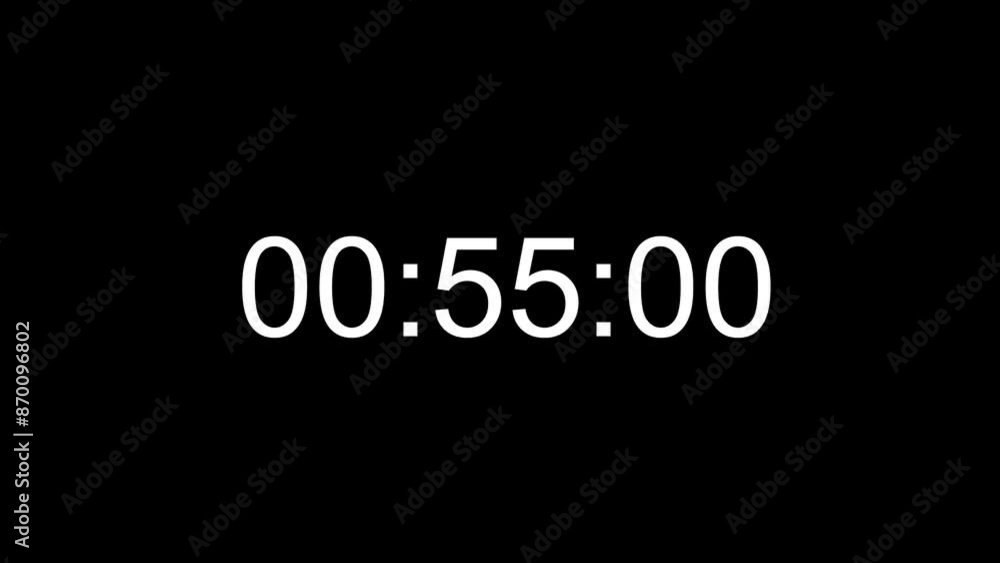 one minute video countdown animation. 1 minute digital timer. 60 seconds countdown one minute video countdown animation. 1 minute digital timer. 60 seconds countdown