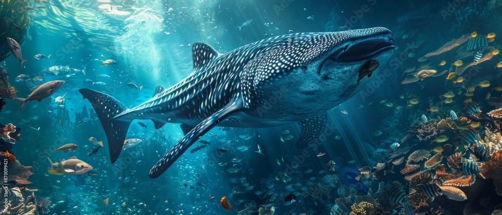 The concept of International Whale Shark Day The concept of International Whale Shark Day