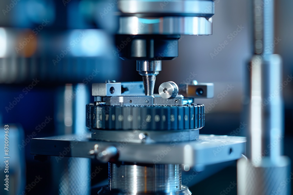 Patient technician focusing on mechanical precision, clean setup, close-up, photorealistic, magnum photo style, macro lens Patient technician focusing on mechanical precision, clean setup, close-up, photorealistic, magnum photo style, macro lens