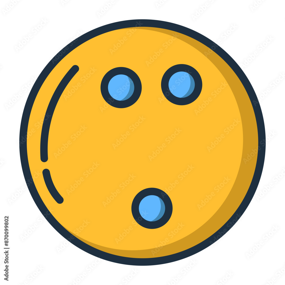 Fototapeta premium Bowling Ball Icon