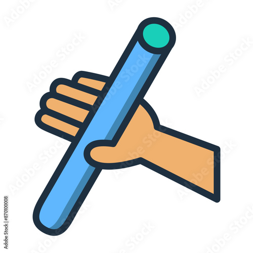 Relay Baton Icon