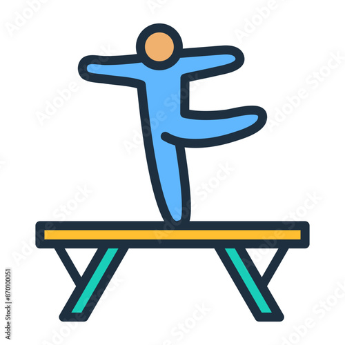 Balance Beam Icon
