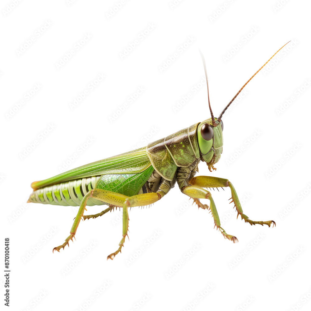 Green grasshopper isolate on transparent png. Green grasshopper isolate on transparent png.