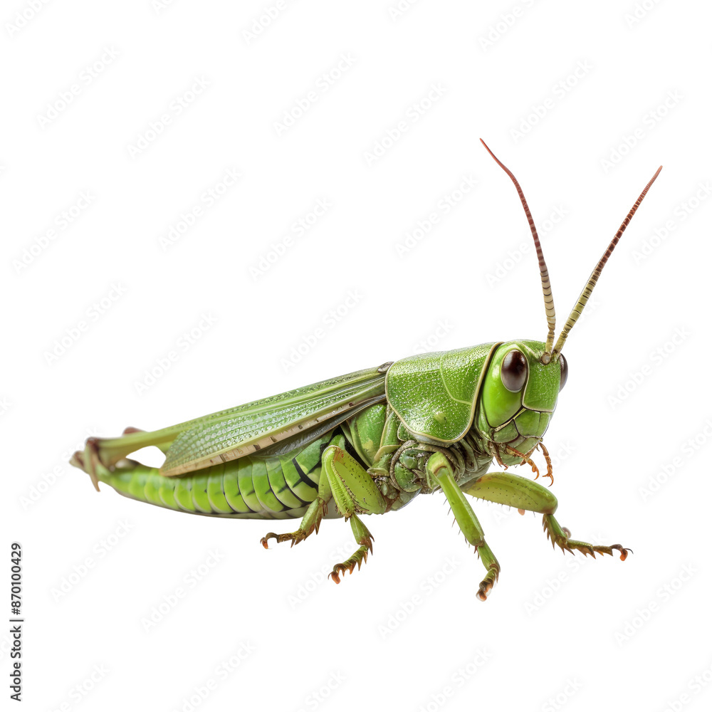Green grasshopper isolate on transparent png. Green grasshopper isolate on transparent png.