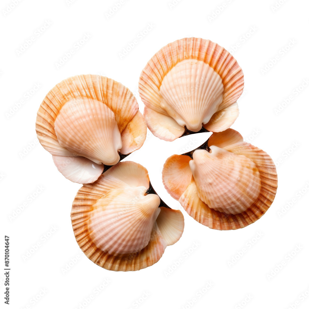 Set of sea shells isolate on transparent png.
Set of sea shells isolate on transparent png.