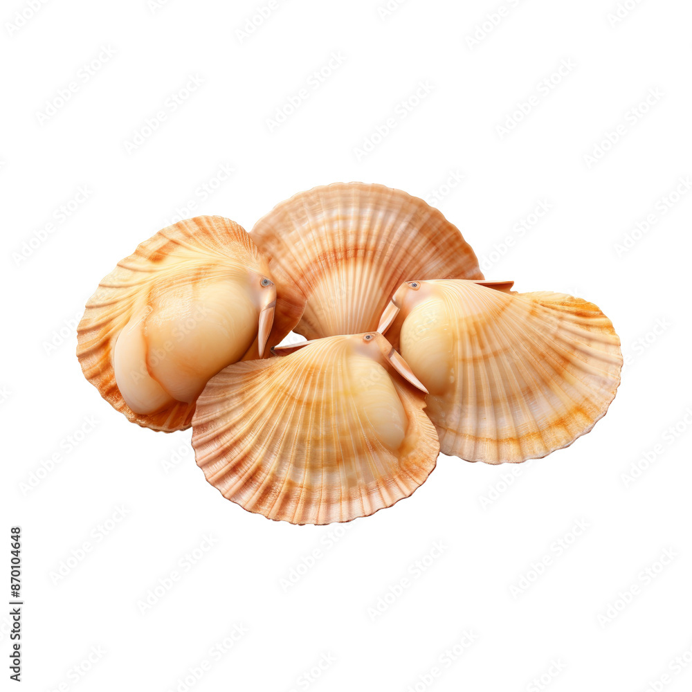 Set of sea shells isolate on transparent png.
Set of sea shells isolate on transparent png.
